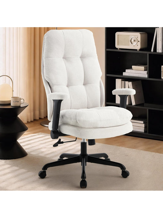 Ergonomischer Chefsessel in Beige mit komfortabler Polsterung jy4004533